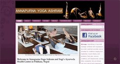 Desktop Screenshot of nepalyogaguru.com